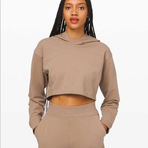Lululemon All Yours Cropped Hoodie size 4
